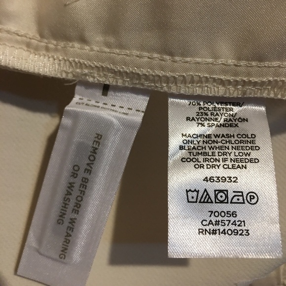 Loft Button Cuff Wide Leg Pants Size 4 - Picture 14 of 14